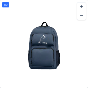 Graphite Deluxe 15" Computer Backpack in Blue
